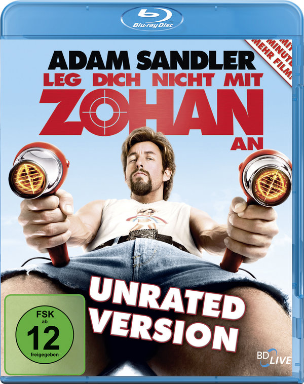 Leg dich nicht mit Zohan an - Unrated Version (blu-ray)