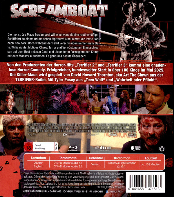 Screamboat  (Blu-ray Disc)