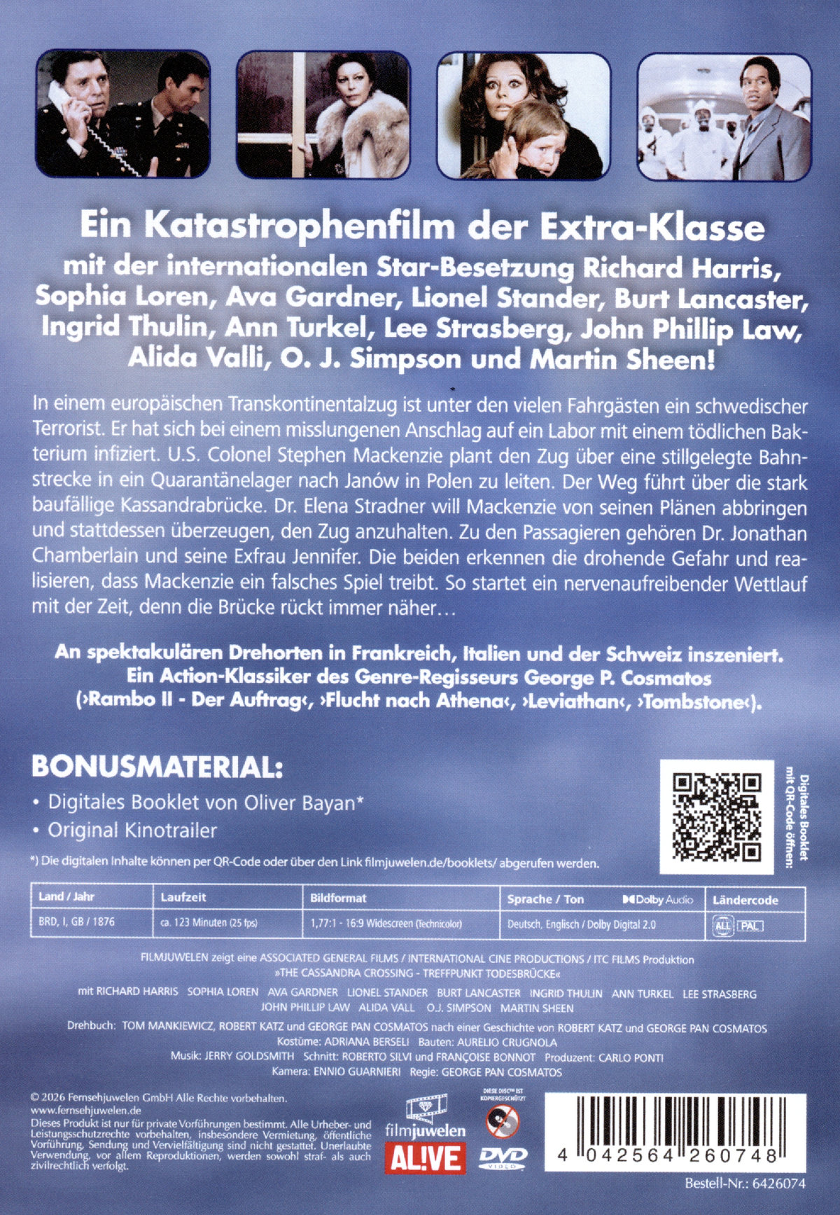 Cassandra Crossing - Treffpunkt Todesbrücke (Neuauflage)  (DVD)