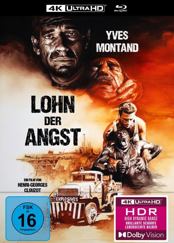 Lohn der Angst - Uncut Mediabook Edition  (4K Ultra HD+blu-ray)