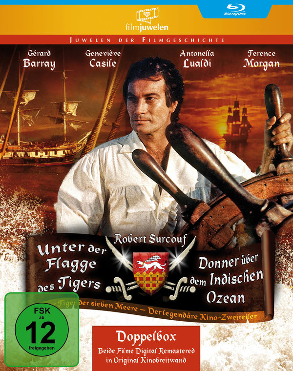 Unter der Flagge des Tigers / Donner über dem Indischen Ozean (blu-ray)