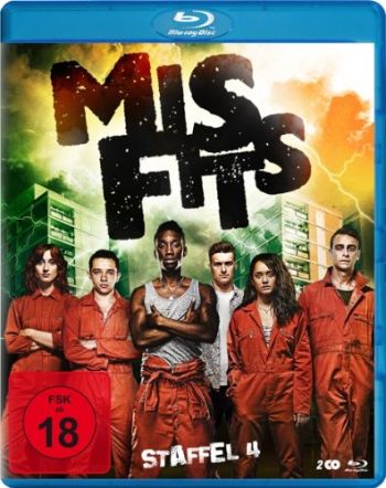 Misfits - Staffel 4 (blu-ray)