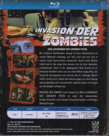 Invasion der Zombies - Uncut Metalpak Edition (blu-ray)
