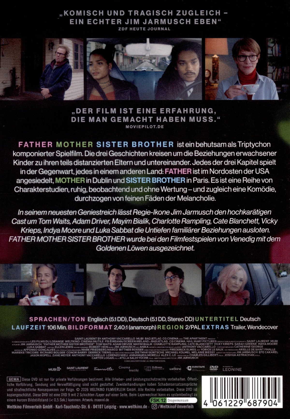 Father Mother Sister Brother  (DVD)