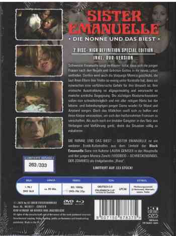 Nonne und das Biest, Die - Uncut Mediabook Edition (DVD+blu-ray) (B)