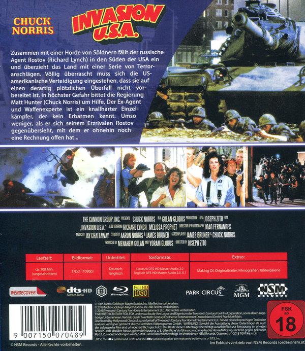 Invasion U.S.A. (blu-ray)