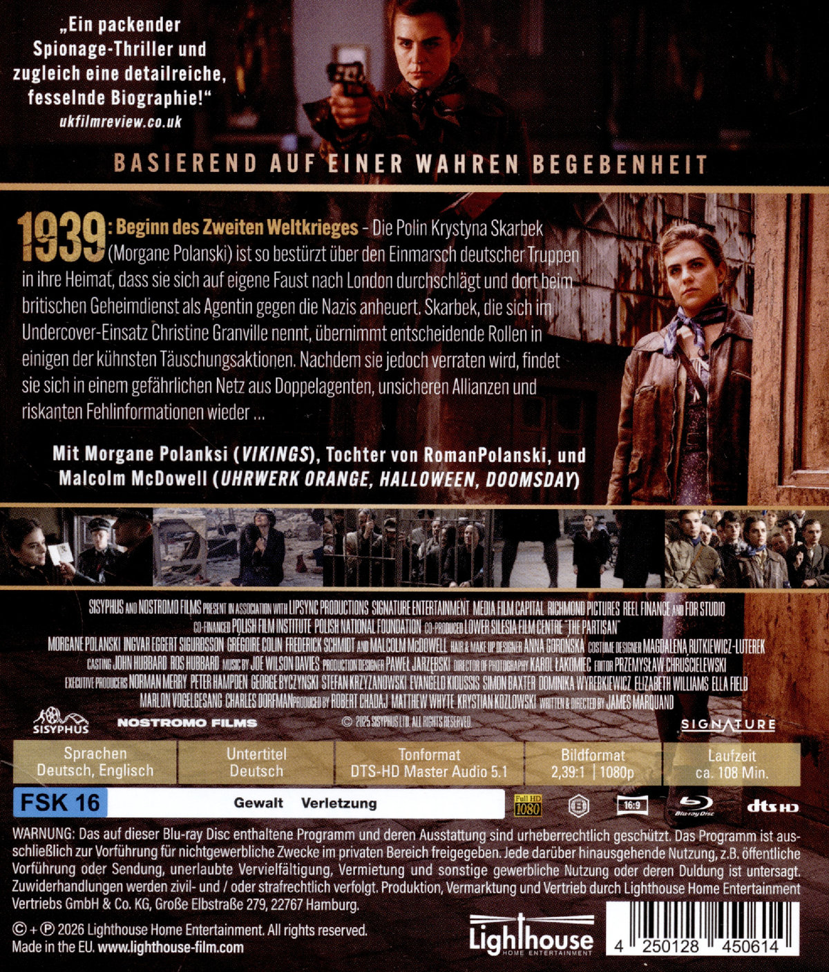 The Partisan - Hinter feindlichen Linien  (Blu-ray Disc)