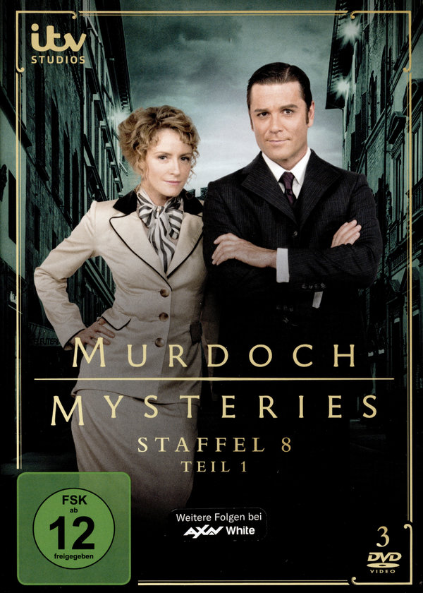 Murdoch Mysteries - Staffel 8 - Teil 1  [3 DVDs]  (DVD)