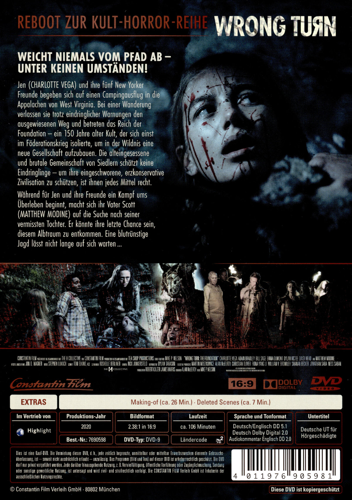 Wrong Turn - The Foundation - Uncut Edition