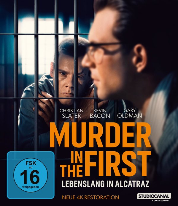 Murder in the First - Lebenslang in Alcatraz    (4K Ultra HD+blu-ray)
