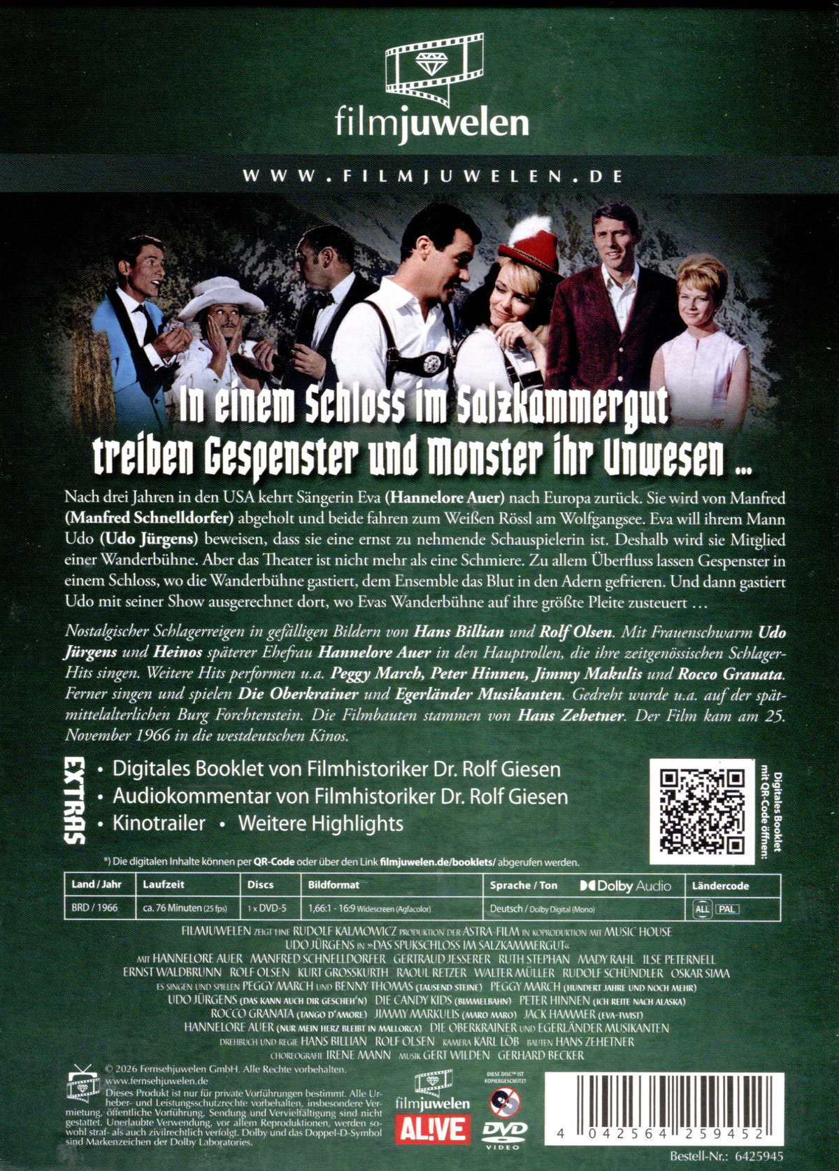 Das Spukschloss im Salzkammergut (Hochzeit im Salzkammergut)  (DVD)