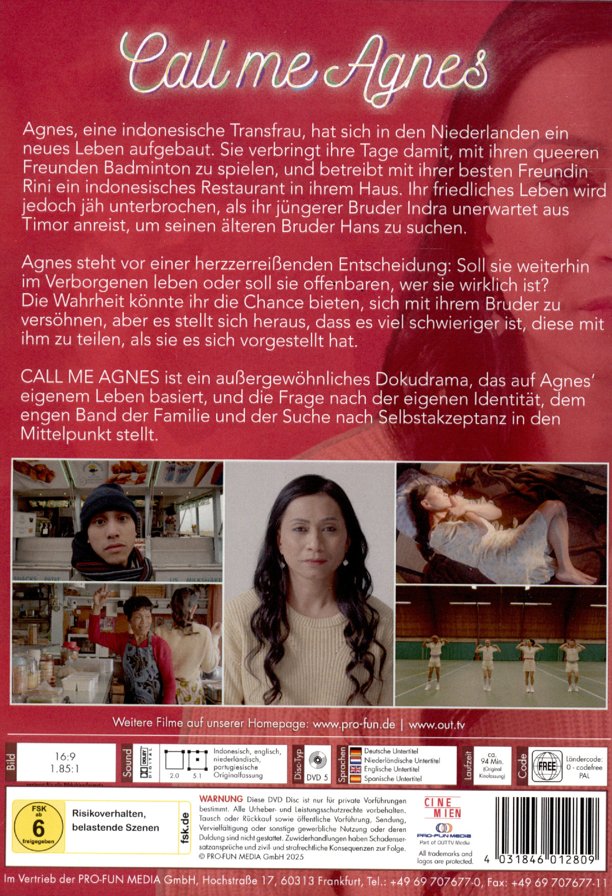 Call Me Agnes (OmU)  (DVD)