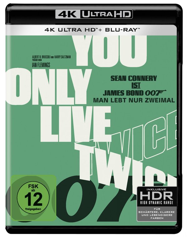 James Bond - Man lebt nur zweimal  (4K Ultra HD) + (Blu-ray)