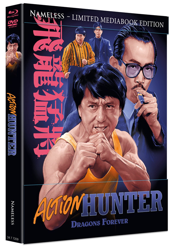 Action Hunter - Uncut Mediabook Edition  (4K Ultra HD+blu-ray) (A)
