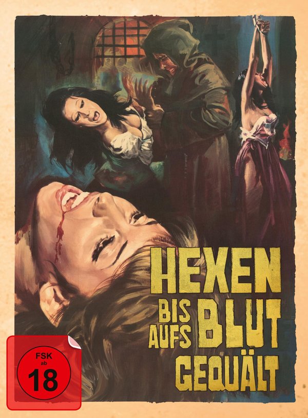 Hexen bis aufs Blut gequält - Uncut Mediabook Edition (4K Ultra HD+blu-ray) (E)