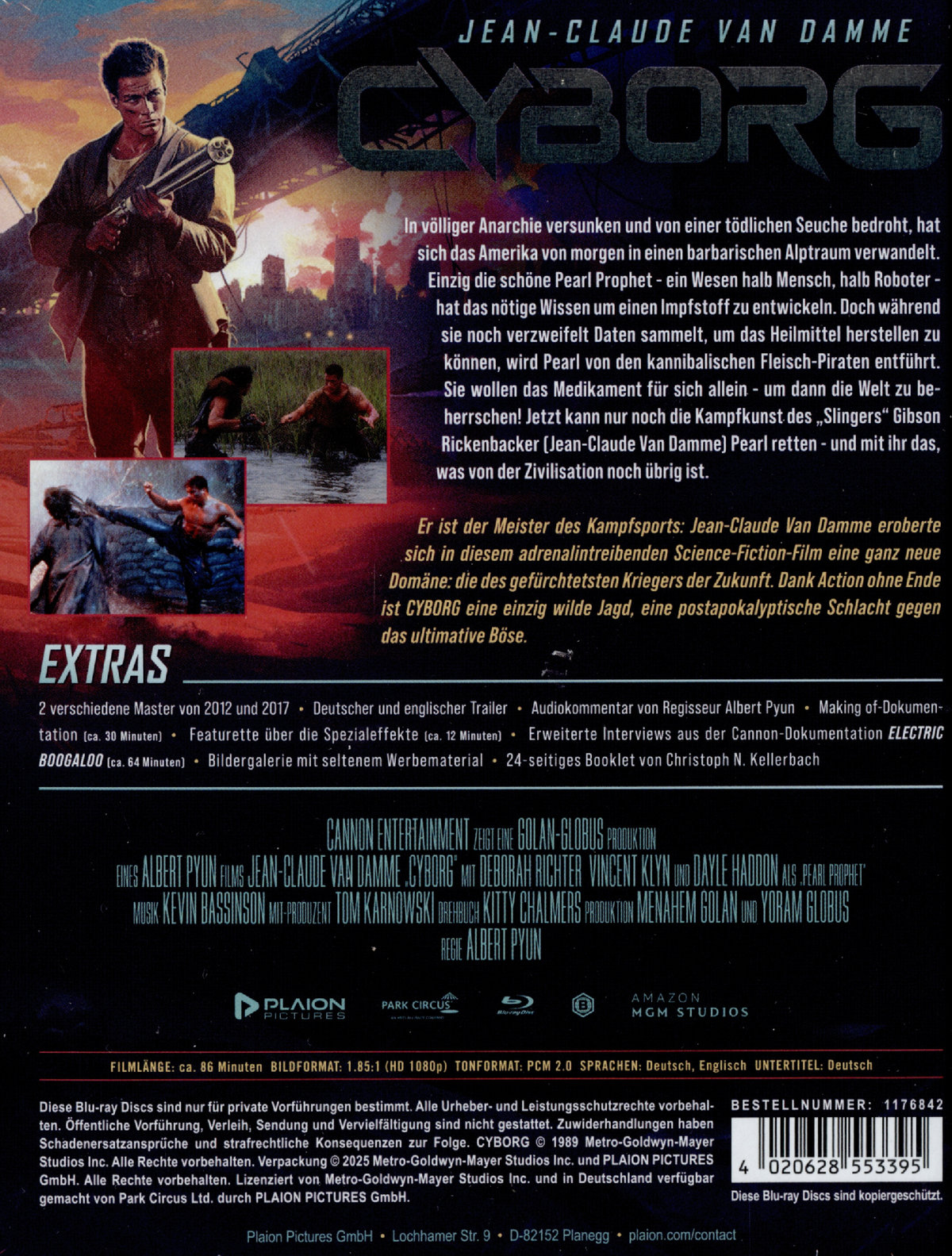 Cyborg - Uncut Mediabook Edition  (blu-ray)