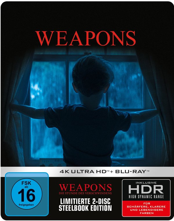 Weapons - Die Stunde des Verschwindens - Limitiertes Steelbook  (4K Ultra HD+Blu-ray)