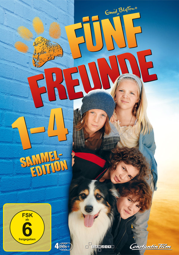 Fünf Freunde 1 - 4  [LE] [4 DVDs]  (DVD)