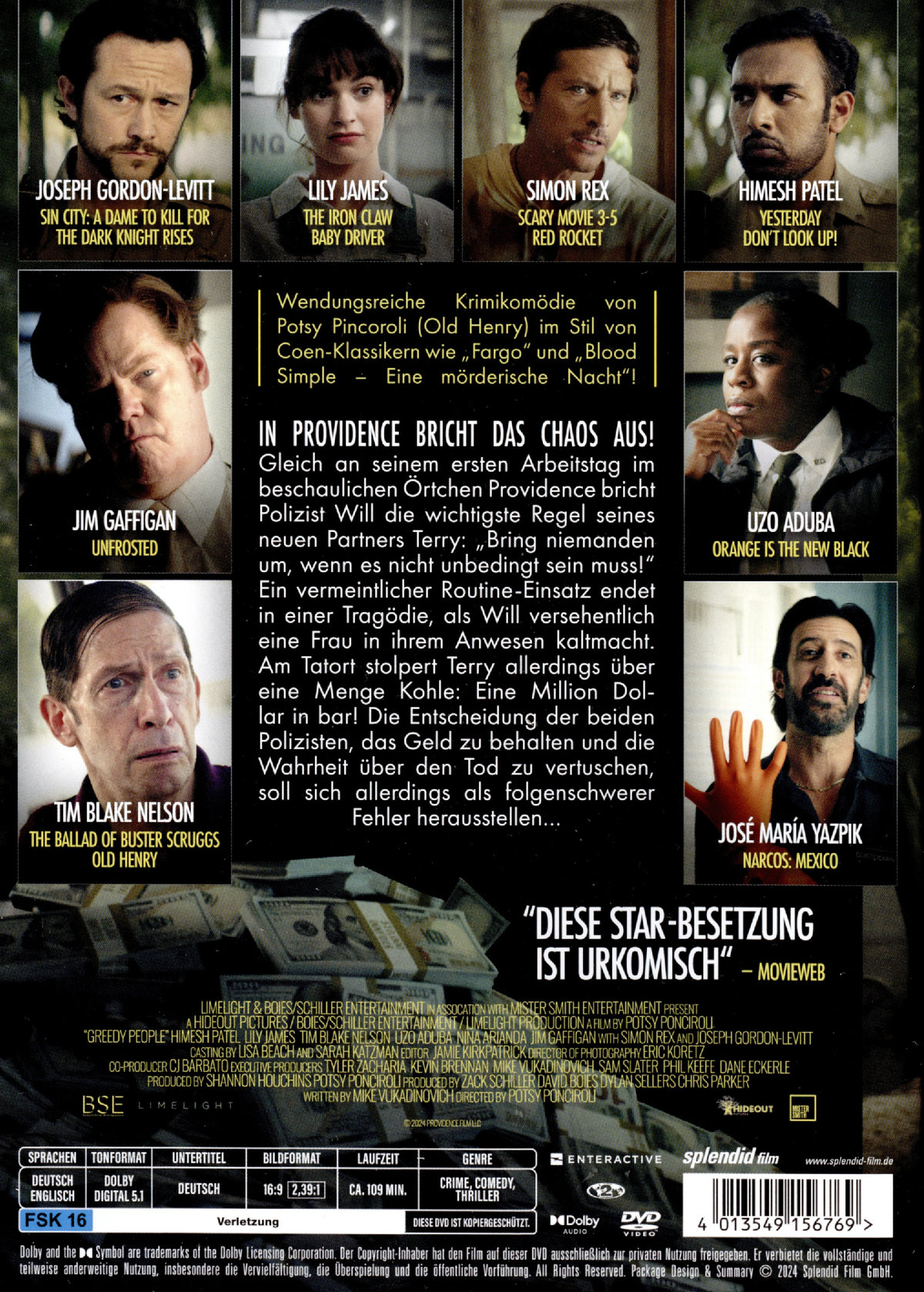 Greedy People - Gelegenheit macht gierig  (DVD)