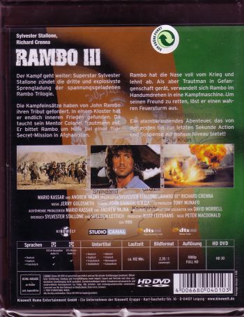 Rambo 3 (hd-dvd)