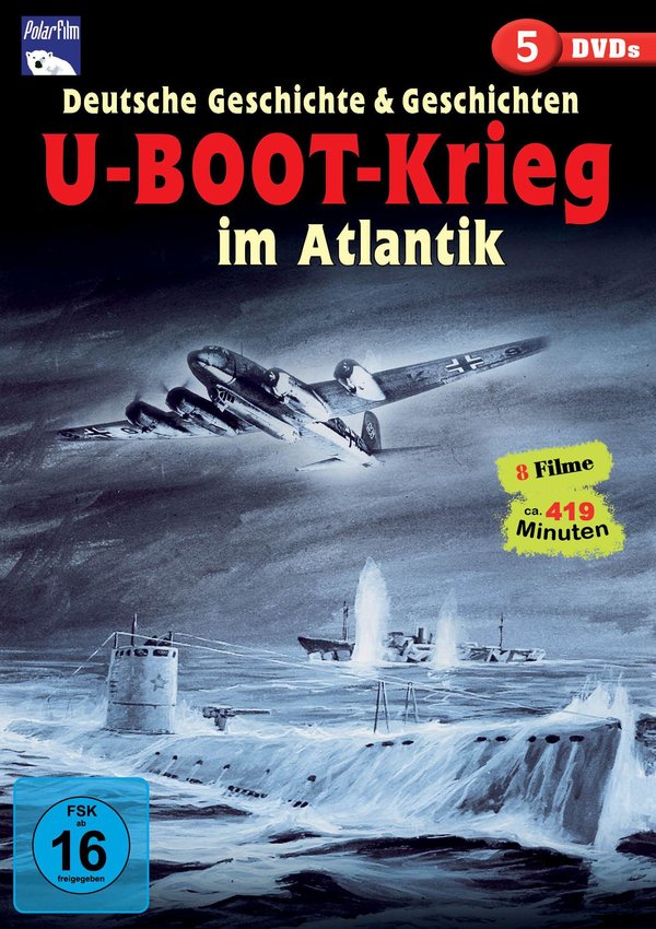 U-Boot-Krieg im Atlantik -  DVD Box  [5 DVDs]  (DVD)