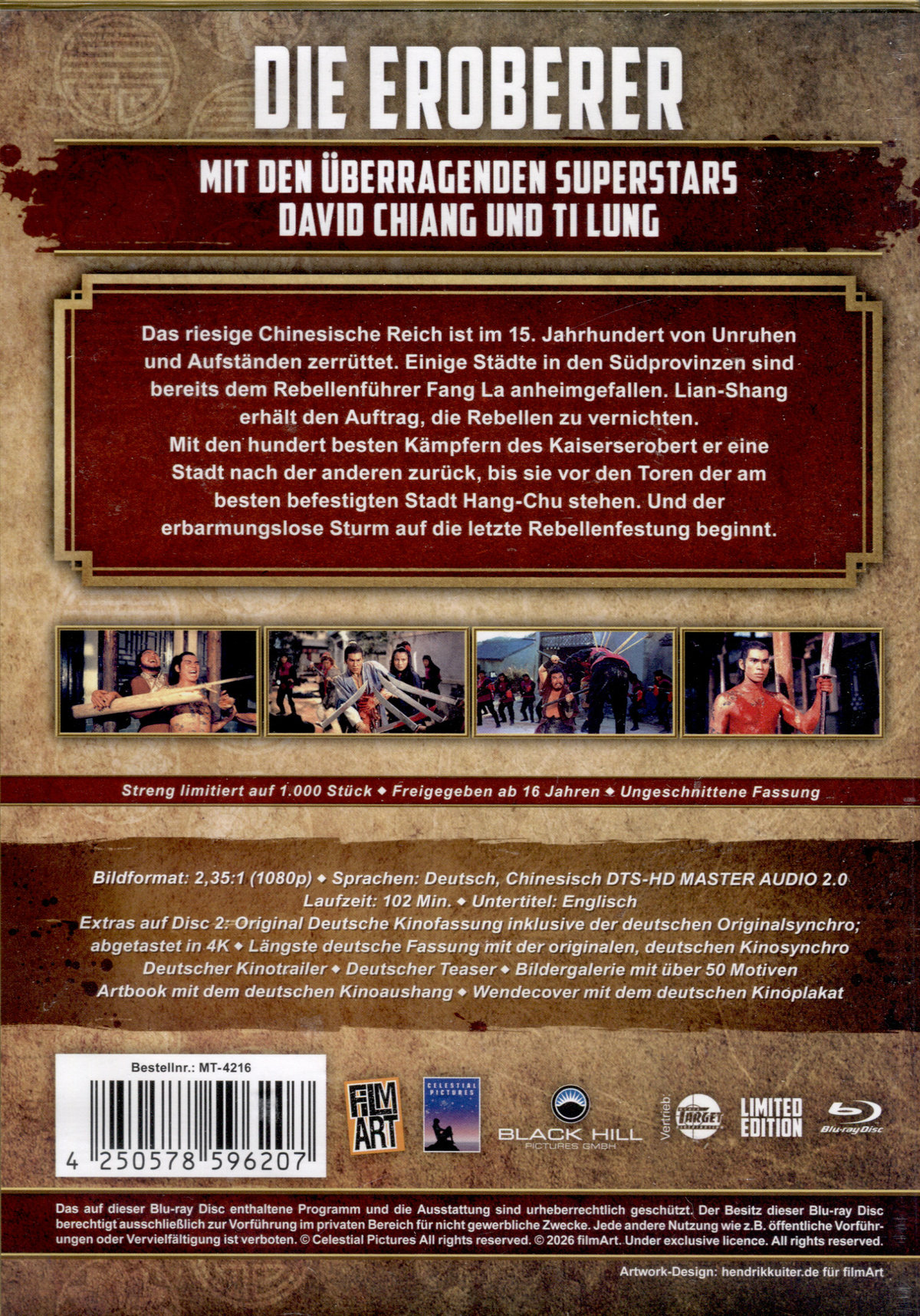 Die Eroberer - Shaw Brothers Collection (blu-ray)