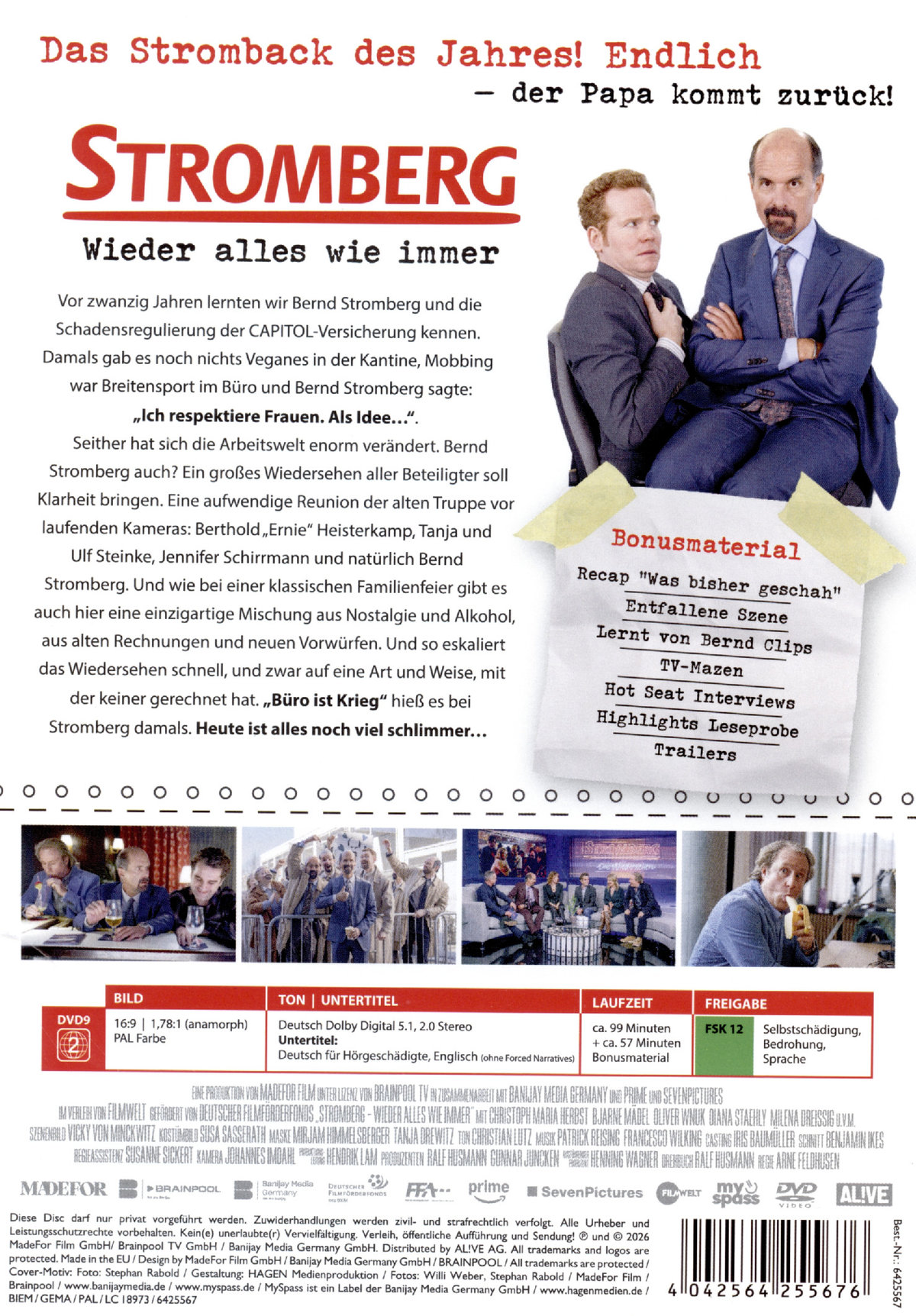 Stromberg: Wieder alles wie immer  (DVD)