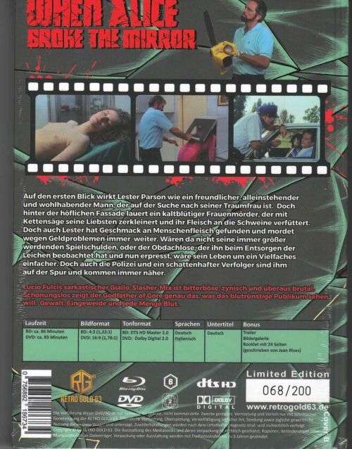 When Alice Broke the Mirror - Uncut Mediabook Edition (DVD+blu-ray) (B)