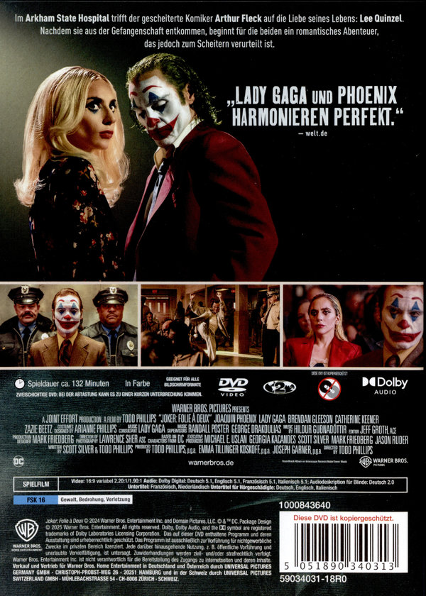 Joker: Folie à Deux  (DVD)