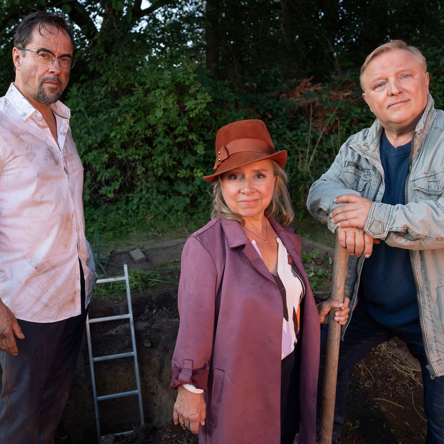 Tatort Münster (Thiel & Boerne) - Ermittlungsjahr 2024 (45. Unter Gärtnern / 46. man stirbt nur zweimal)  (DVD)