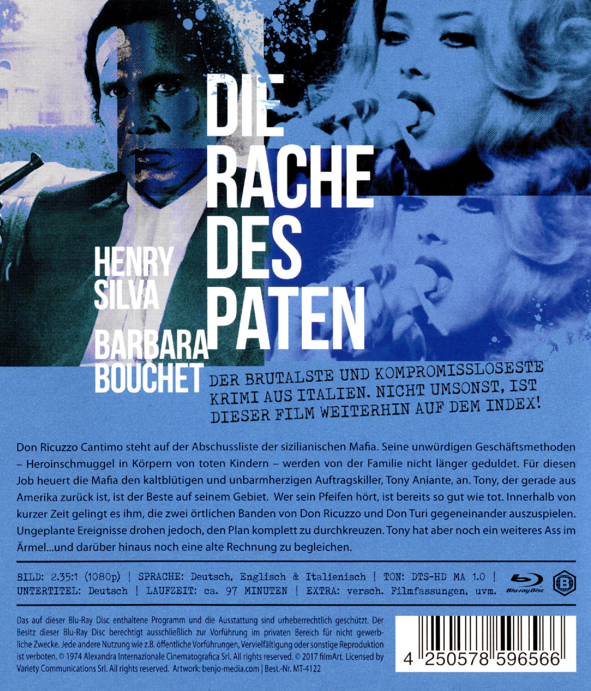 Rache des Paten, Die - Uncut Edition (blu-ray)