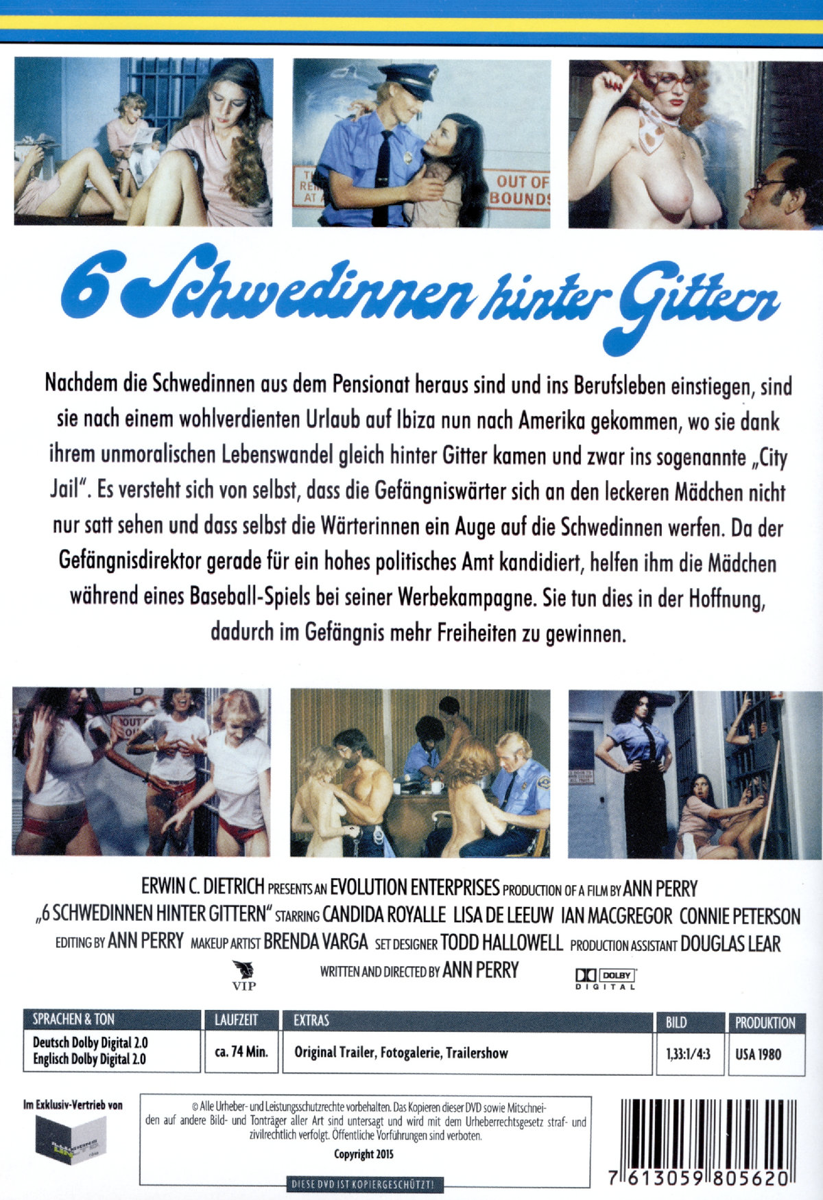 6 Schwedinnen hinter Gittern - Uncut Edition