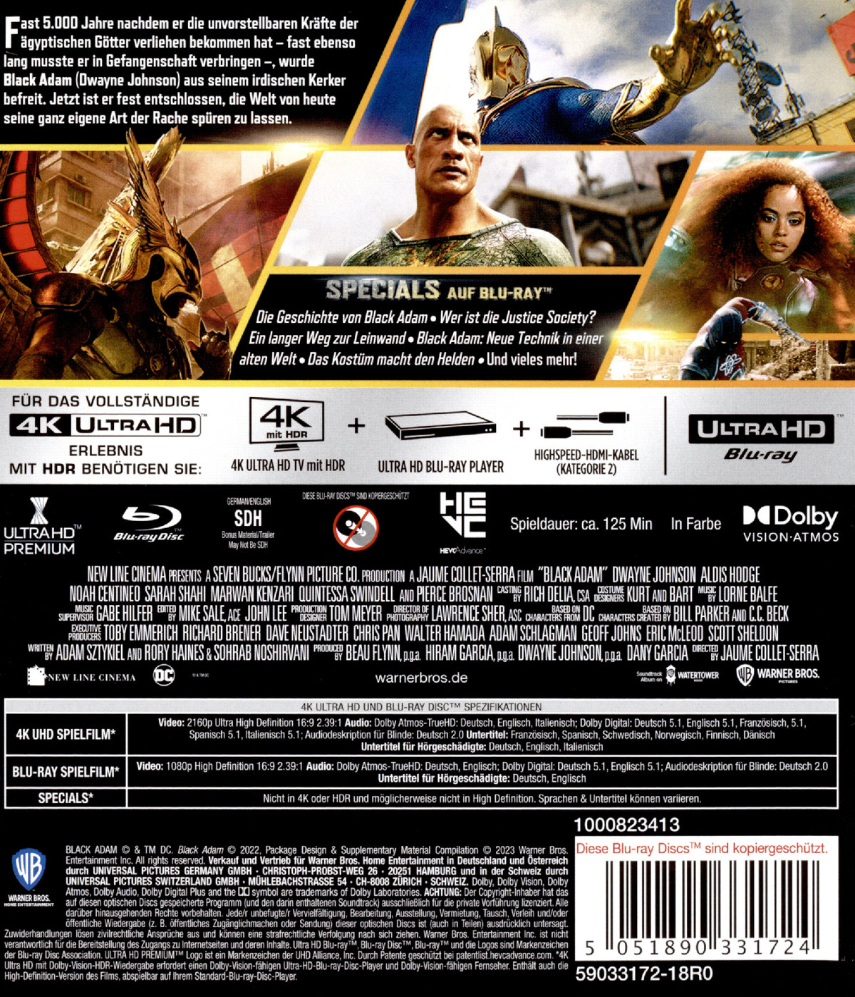 Black Adam (4K Ultra HD)