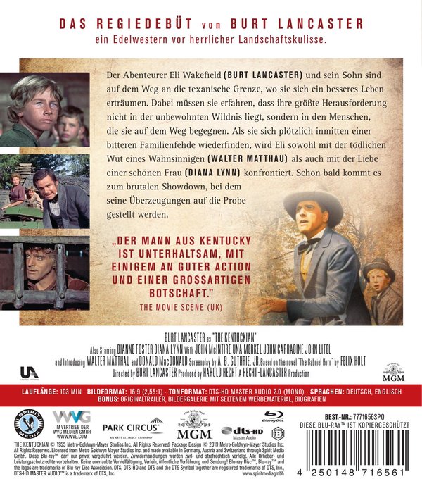 Mann aus Kentucky, Der (blu-ray)