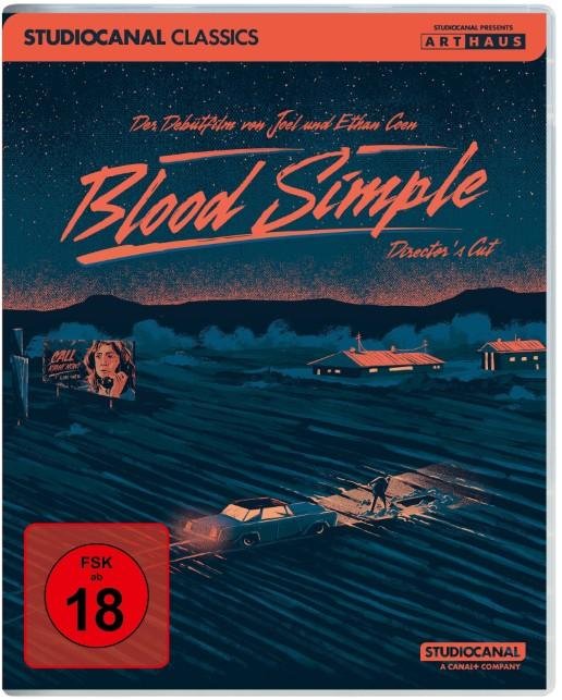 Blood Simple – Eine mörderische Nacht  (4K-Remastered)  (Blu-ray Disc)