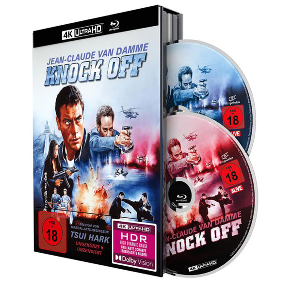 Knock Off - Der entscheidende Schlag - Uncut Mediabook Edition  (4K Ultra HD+blu-ray)