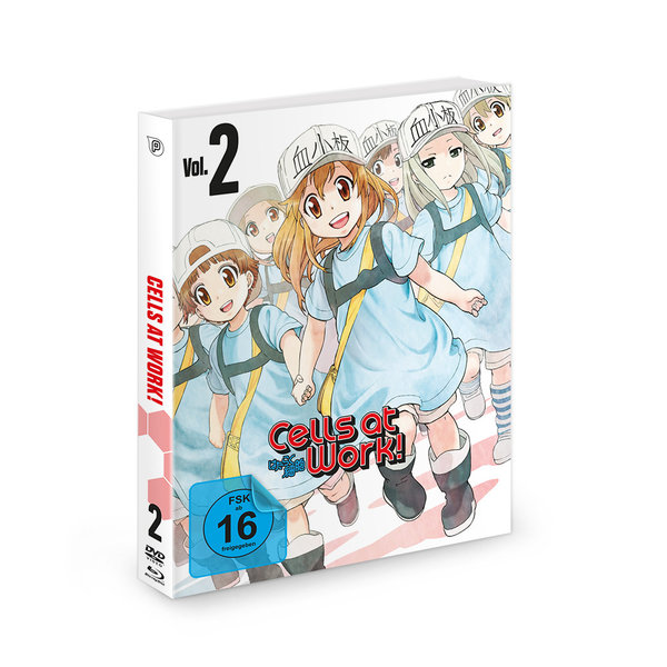 Cells at Work! Vol. 2  (+ DVD)  (Blu-ray Disc)
