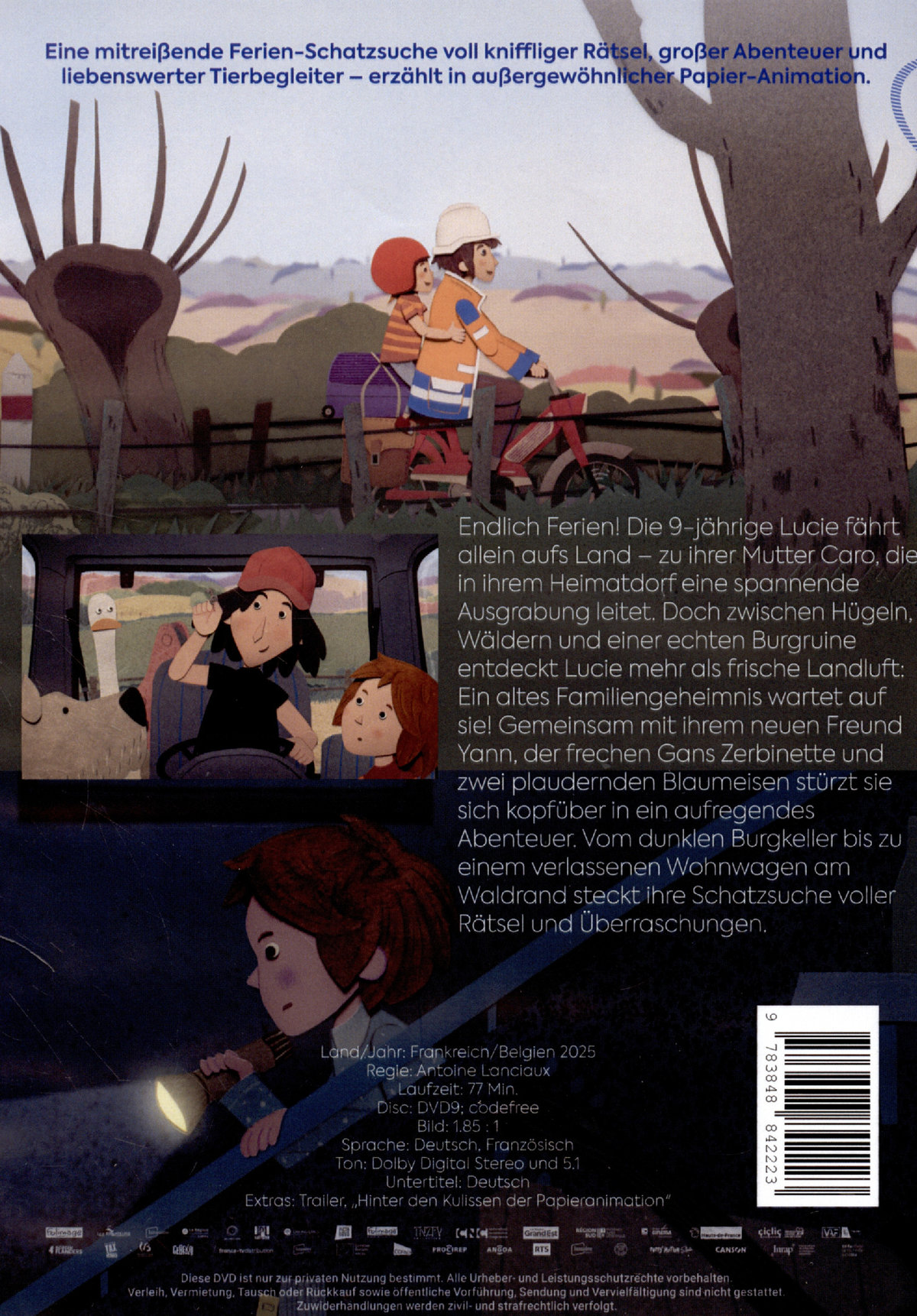 Die Schatzsuche im Blaumeisental  (DVD)