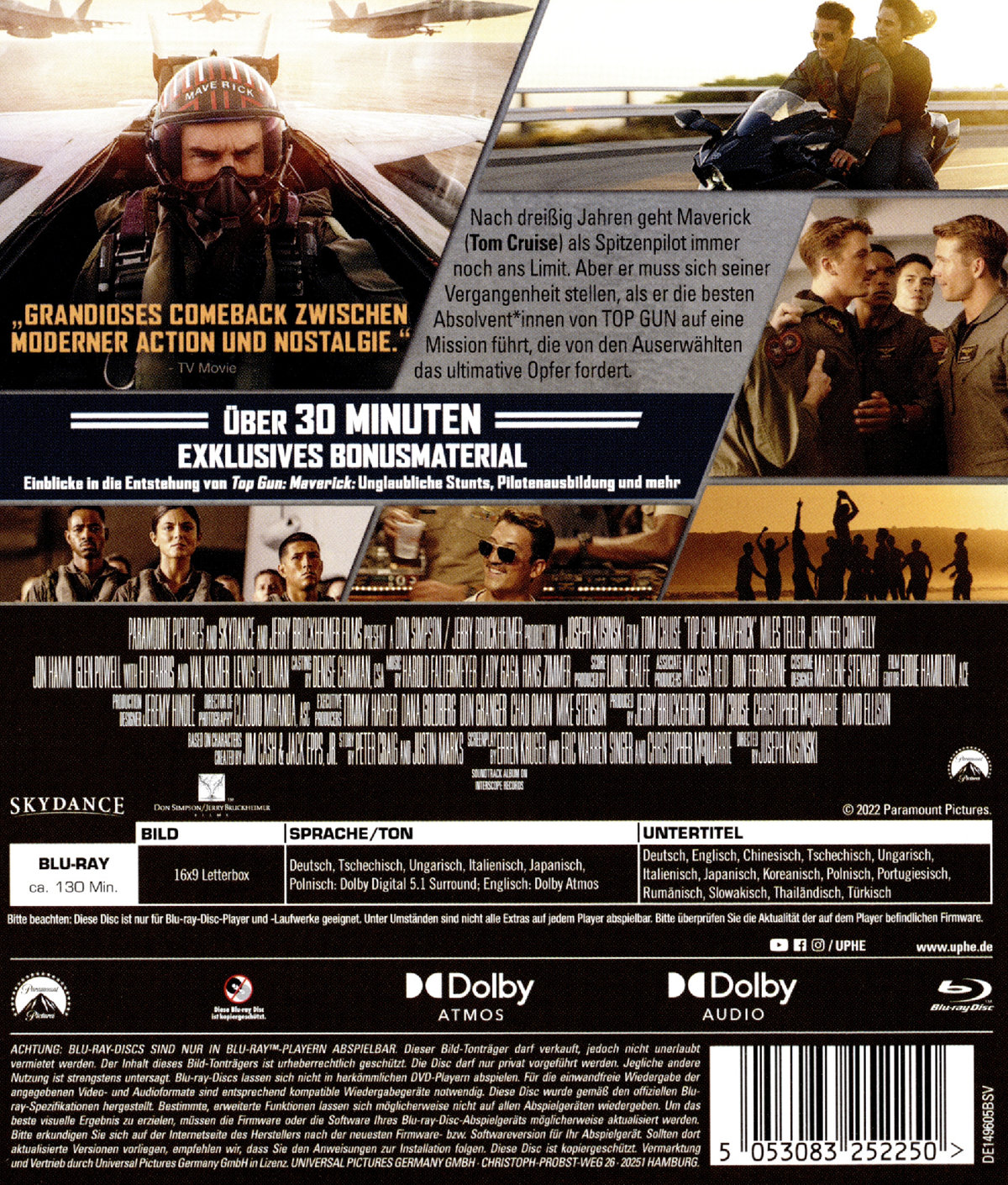 Top Gun Maverick (blu-ray)