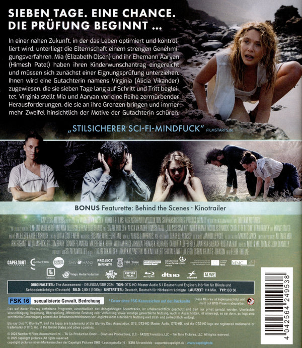 The Assessment  (Blu-ray Disc)