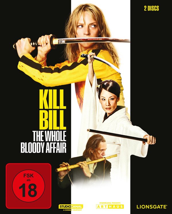 Kill Bill: The Whole Bloody Affair  [2 BRs]  (Blu-ray Disc)