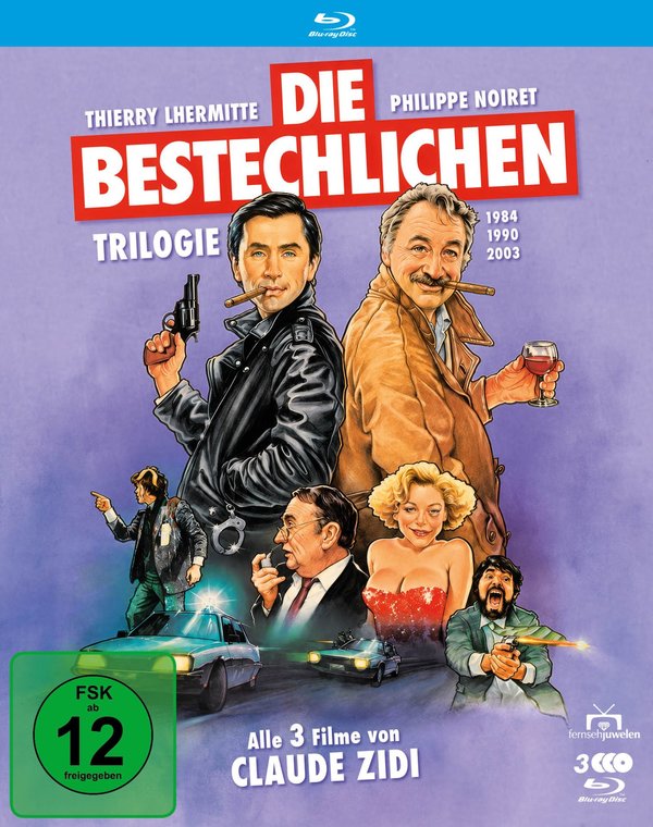 Die Bestechlichen - Die komplette Film-Trilogie von Claude Zidi (Filmjuwelen)  [3 BRs]  (Blu-ray Disc)