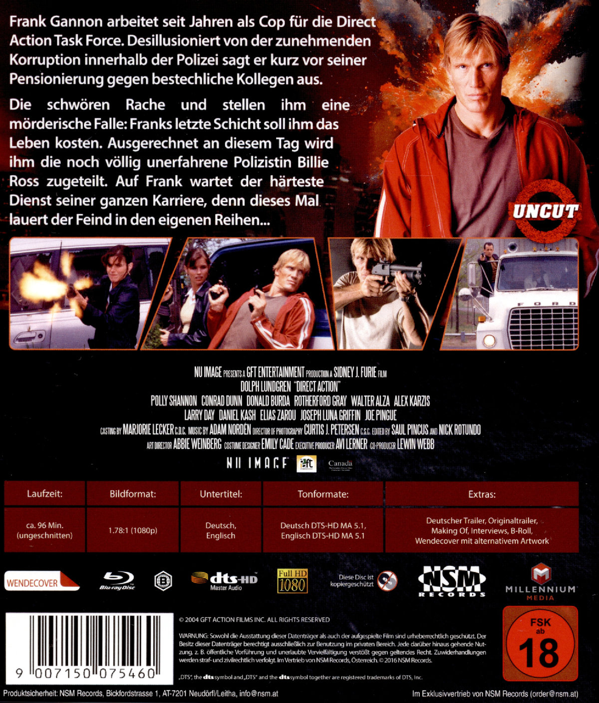 Direct Action (uncut)  (Blu-ray Disc)