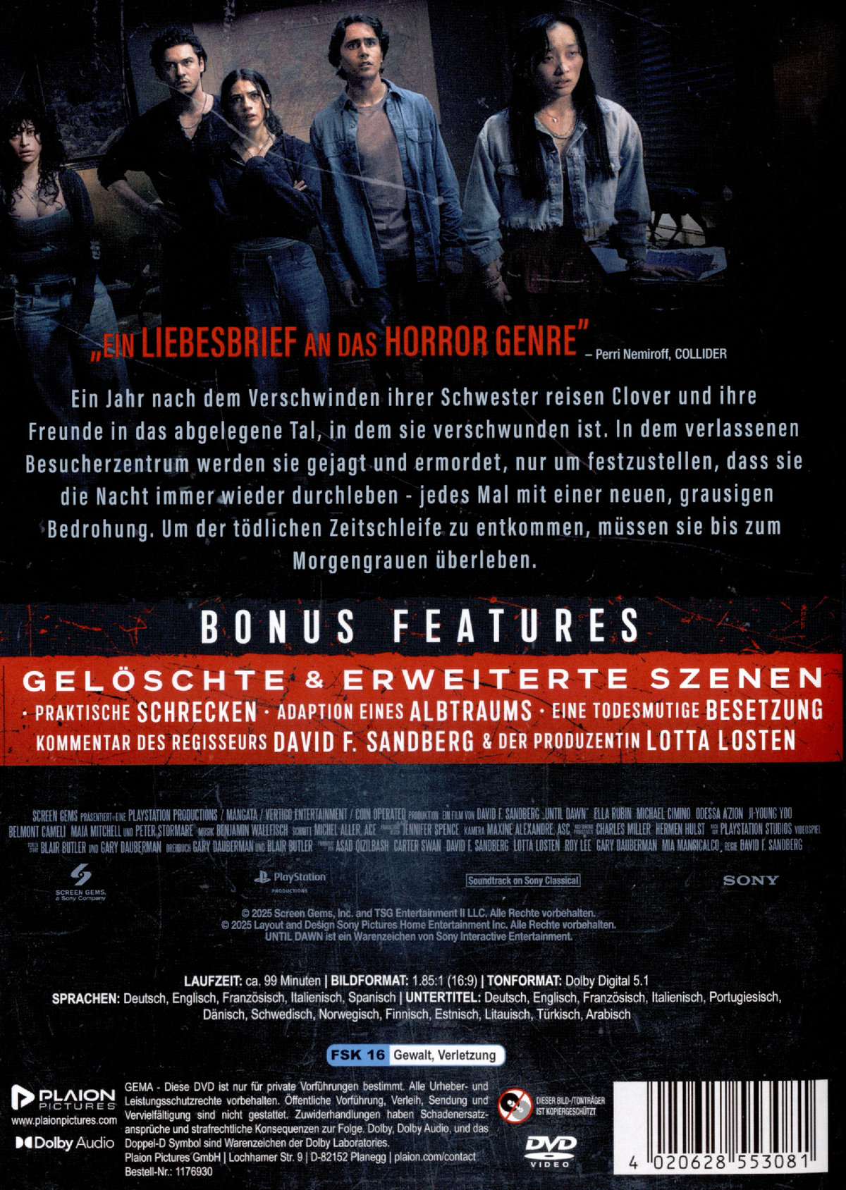 Until Dawn  (DVD)
