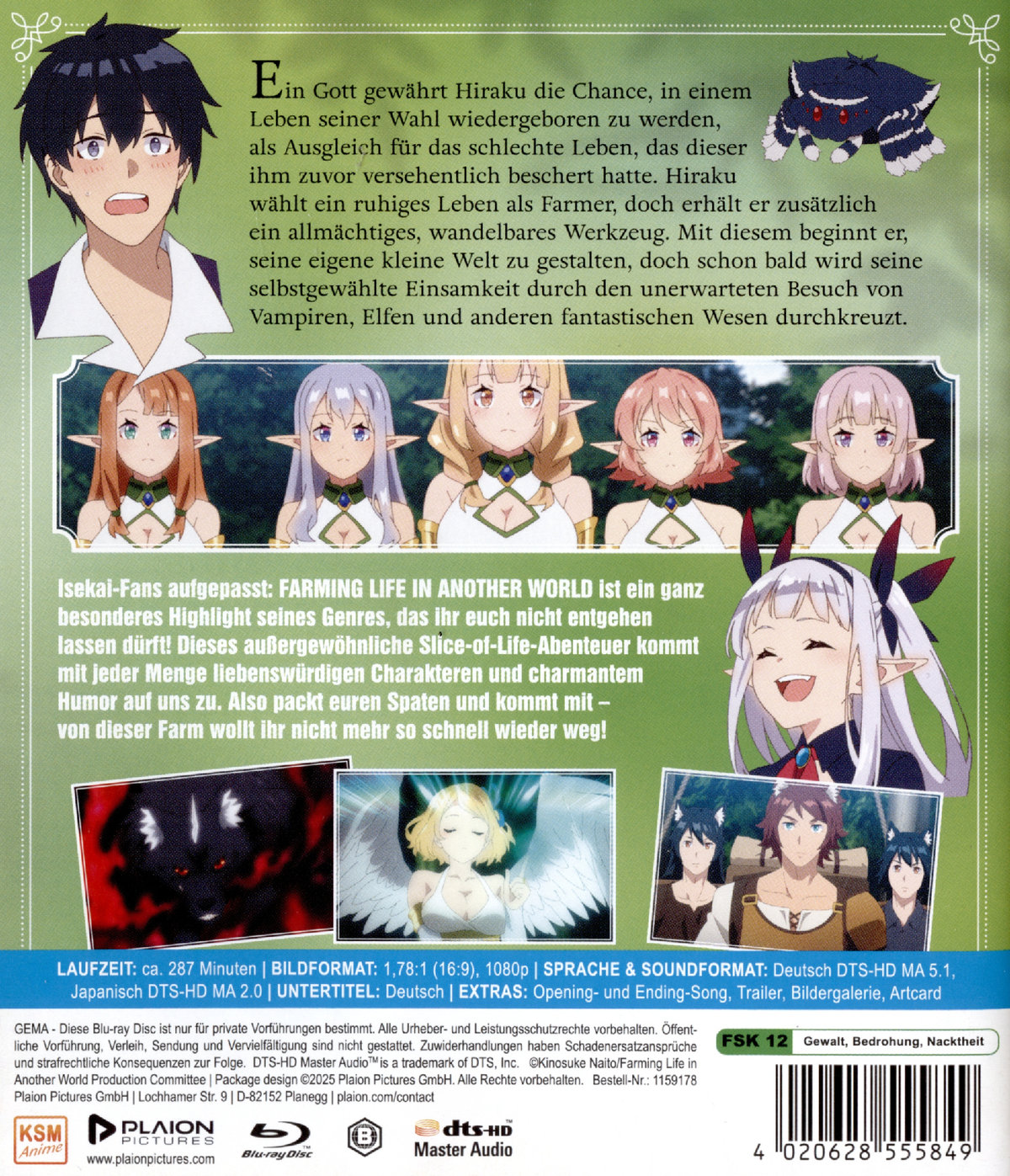 Farming Life in Another World - Die komplette erste Staffel  [2 BRs]  (Blu-ray Disc)