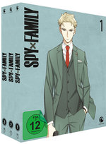 Spy x Family - Staffel 1 - Part 1 - Gesamtausgabe - Bundle - Vol.1-3  [3 DVDs]  (DVD)