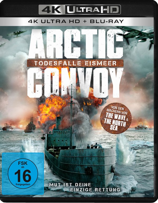 Arctic Convoy - Todesfalle Eismeer (4K Ultra HD+Blu-ray) 