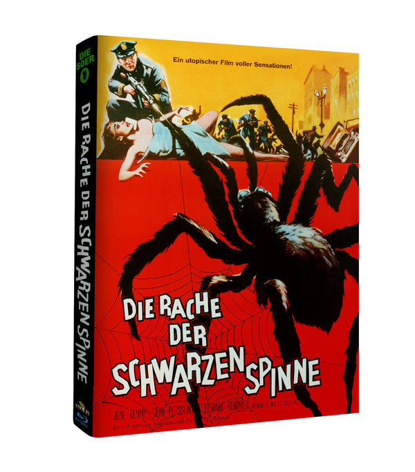 Die Rache der schwarzen Spinne - Uncut Mediabook Edition  (blu-ray) (A)