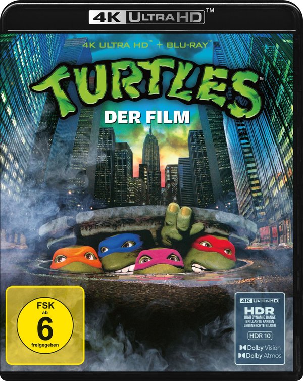 Turtles - Der Film (4K Ultra HD+blu-ray)