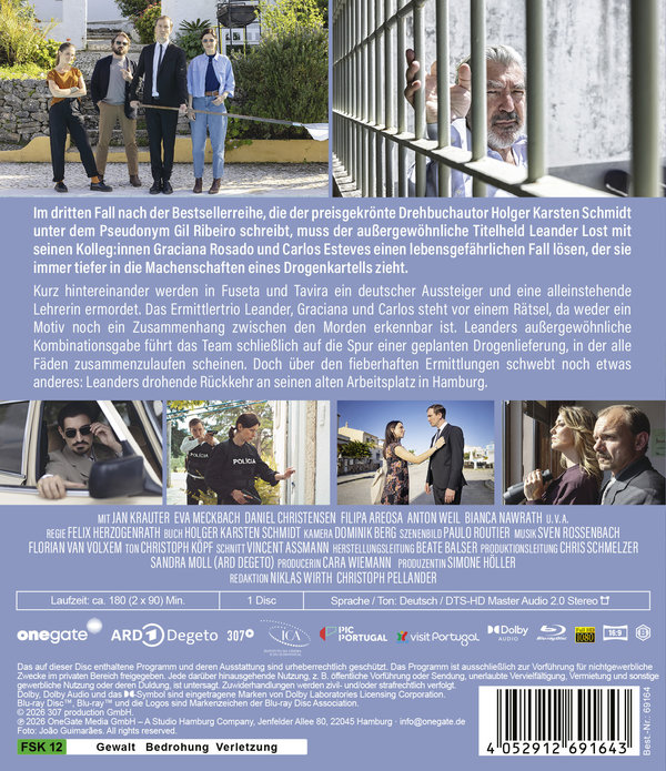 Lost in Fuseta – Ein Krimi aus Portugal: Weiße Fracht  (Blu-ray Disc)